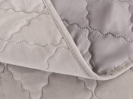 Покрывало Софи де Марко Деметра (светло серое) 160х220