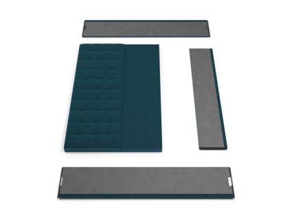 Кровать Lonax Аврора велюр Dolly-2 180х190