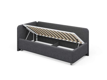 Кровать Сонум Capri Кашемир Бежевый (с подъемным механизмом) 120х190