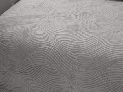 Покрывало Софи де Марко Жизель (светло-серое) 240х260