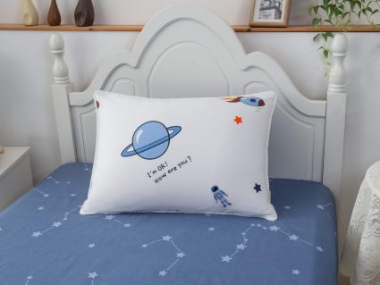 Комплект постельного белья Софи де Марко Космос (белый) с одеялом 1,5-спальный