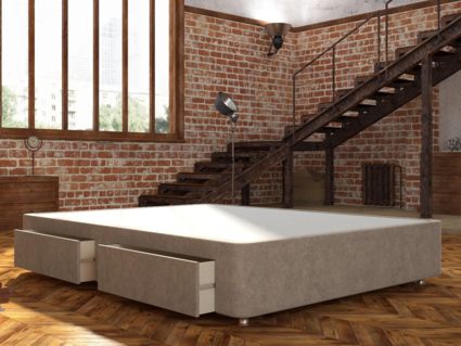 Кровать Mr.Mattress Site Box велюр Toffee 251