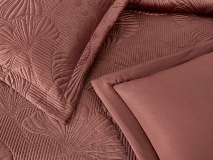 Покрывало Софи де Марко Бенита (марсала) 240х260