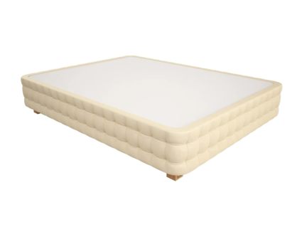 Кровать Mr.Mattress Twin Box экокожа Beige 140х195