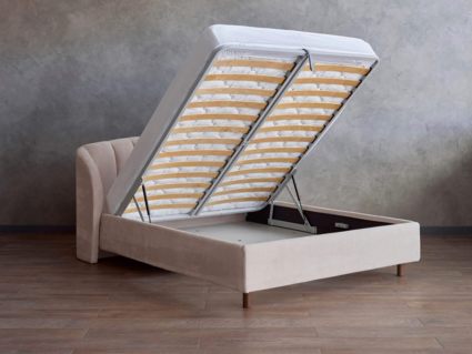 Кровать Сонум Valencia Рогожка Графит (с подъемным механизмом)