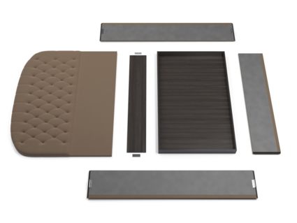 Кровать Lonax Венеция велюр Dolly-3 (с подъемным механизмом) 140х200