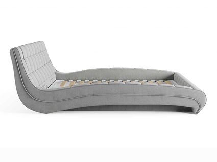 Кровать Сонум Milano Рогожка Мокко 80х200