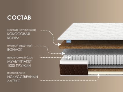 Матрас Димакс Мега Лайт хард 25