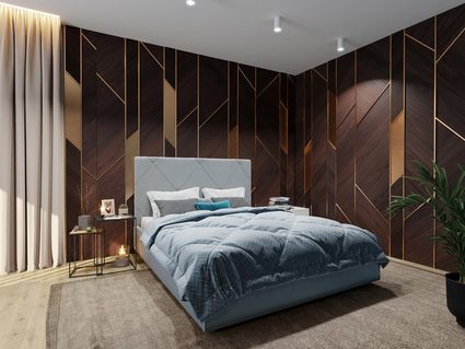 Кровать Димакс Альменно Сапфир с подъемным механизмом 160х190