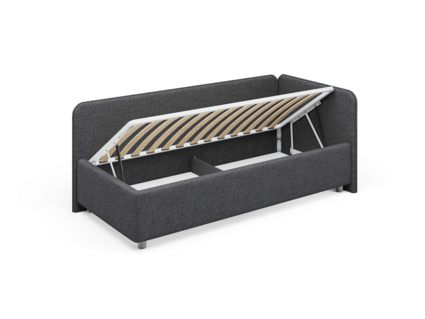 Кровать Сонум Capri Кашемир Бежевый (с подъемным механизмом) 120х190