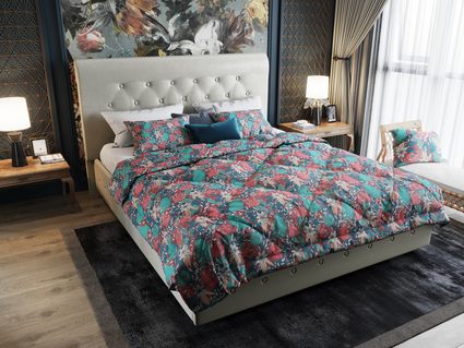 Кровать Димакс Андрия Кварц с подъемным механизмом 120х200