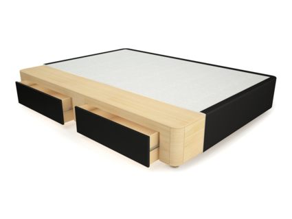 Кровать Mr.Mattress Site Box экокожа Black 237