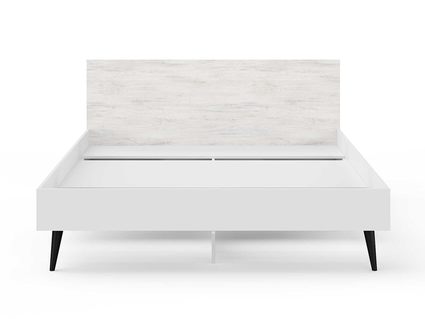 Кровать Сонум Ines Ясмунд + белый 80х190