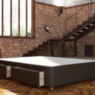 Кровать Mr.Mattress Site Box экокожа Brown 180х195