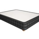 Кровать Mr.Mattress Twin Box экокожа Black 90х190