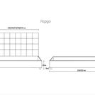 Кровать Димакс Нордо Нуар с подъемным механизмом 160х190