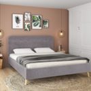 Кровать Sontelle Style Kipso Malta grey 200х190