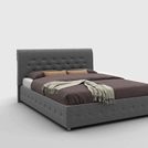 Кровать Sleeptek Premier 1 Рогожка Concept 03 (с подъемным механизмом) 140х200