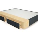 Кровать Mr.Mattress Site Box велюр Grey 180х190