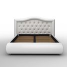 Кровать Sleeptek Premier 6 Экокожа White