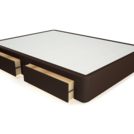 Кровать Mr.Mattress Site Box экокожа Brown 90х190