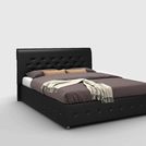 Кровать Sleeptek Premier 1 Экоожа Black 180х190