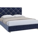 Кровать Sontelle Киара Blue + White 140х195